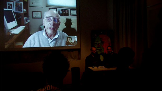 Ralph H. Baer und seine Odyssey-Spielkonsole im Computerspielemuseum Berlin